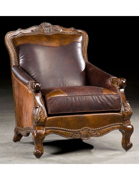 OTTOMANS Western rustic luxury ottoman. 49