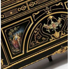 Breakfronts & China Cabinets Breakfront from our European hand painted collection. 6987 2