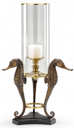 Decorative Accessories Marvellous Sea Horse Candle Stand