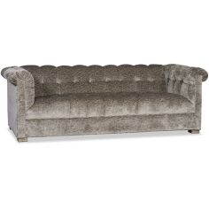 SOFA, COUCH & LOVESEAT High End Plush Grey Sofa