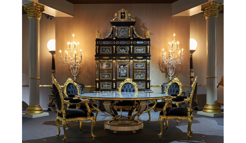 Display Cabinets and Armories A monumental cabinet from our furniture showpiece collection