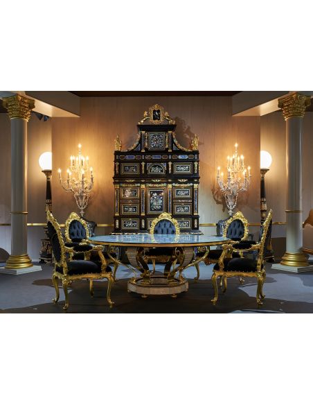 Display Cabinets and Armories A monumental cabinet from our furniture showpiece collection