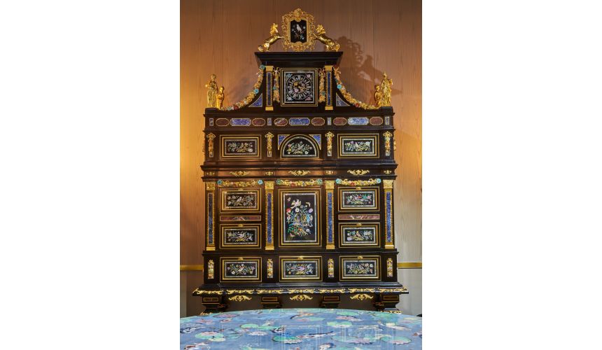 Display Cabinets and Armories A monumental cabinet from our furniture showpiece collection