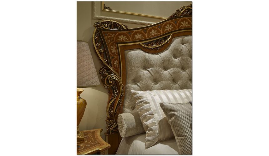 Queen and King Sized Beds Royal Snow White Bed from our Venetian modern classic collection 7017