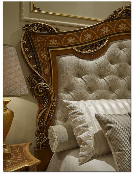 Queen and King Sized Beds Royal Snow White Bed from our Venetian modern classic collection 7017