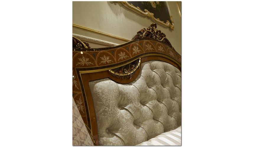 Queen and King Sized Beds Royal Snow White Bed from our Venetian modern classic collection 7017