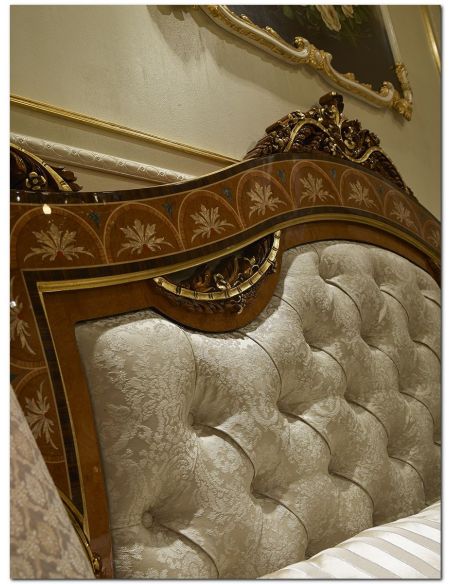 Queen and King Sized Beds Royal Snow White Bed from our Venetian modern classic collection 7017