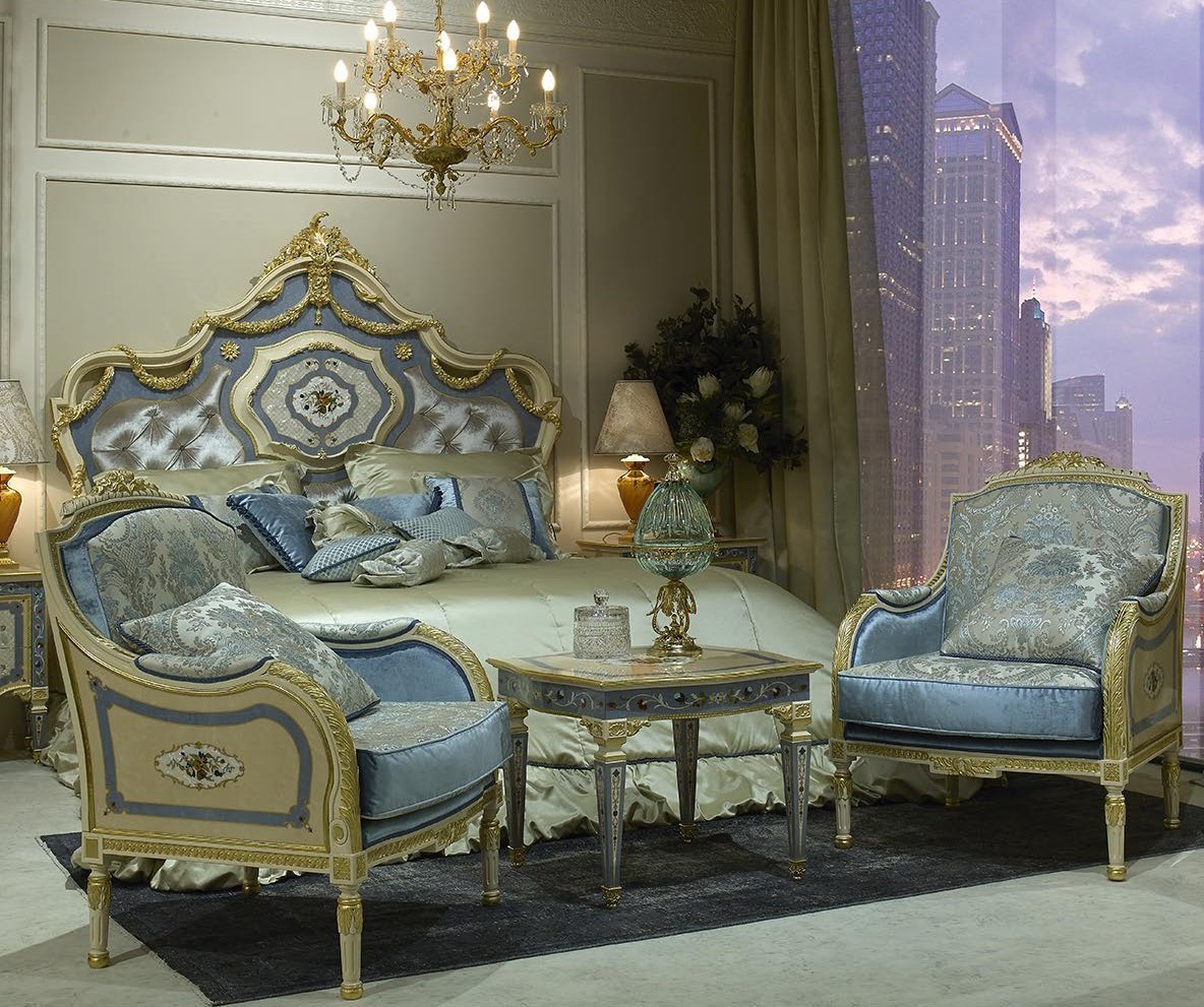 Royal Cinderella Master Bedroom Set From Our Venetian Modern Classi