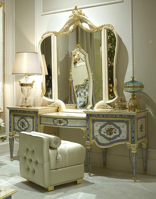 Dressing Vanities & Furnishings Palatial Fairytale Vanity from our Venetian modern classic collection 7034
