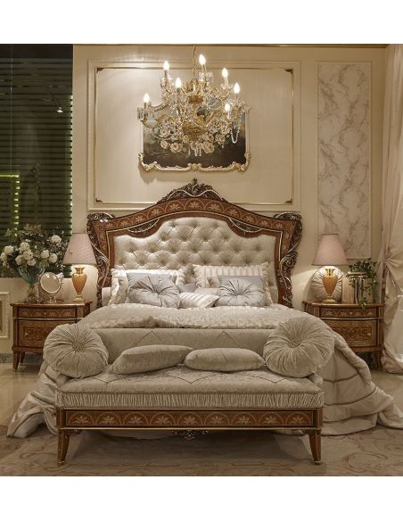Royal Snow White Bed from our Venetian modern classic collection 7017