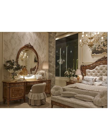Queen and King Sized Beds Royal Snow White Bed from our Venetian modern classic collection 7017