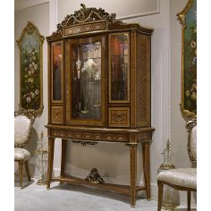 Upscale Bar Furniture Royal and Elegant Bar Cabinet from our Venetian modern classic collection 7024