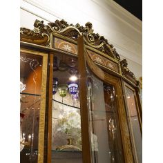 Upscale Bar Furniture Royal and Elegant Bar Cabinet from our Venetian modern classic collection 7024 2