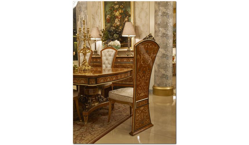 Dining Tables Palatial High End Dining Set from our Venetian modern classic collection