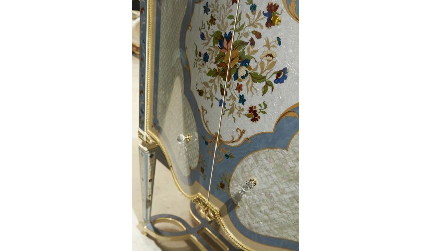Upscale Bar Furniture Palatial Fairytale Cocktail Cabinet from our Venetian modern classic collection 7038