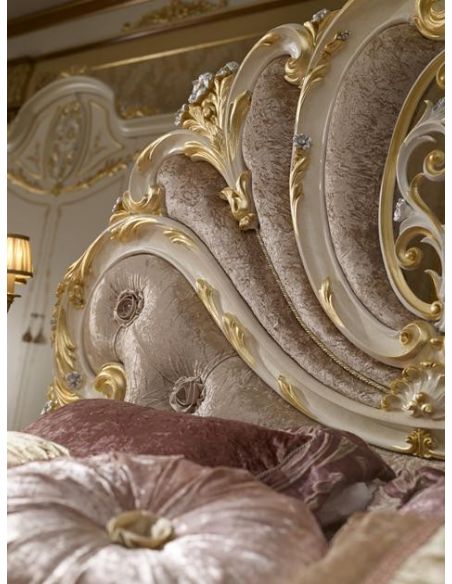 Queen and King Sized Beds Angelic Mother of Pearl Bed Backboard from our Venetian modern classic collection 7046