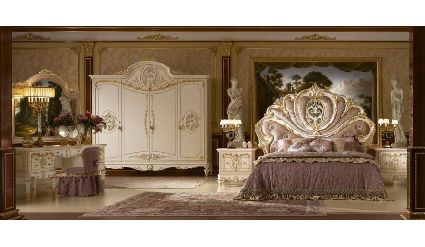 Queen and King Sized Beds Angelic Mother of Pearl Bed Backboard from our Venetian modern classic collection 7046