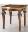 Square & Rectangular Side Tables Deluxe Milk Chocolate Side Table from our Venetian modern classic collection 7058