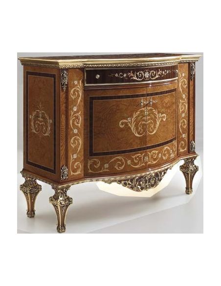 Exquisite Wooden Side Cabinet from our Venetian modern classic collection 7062
