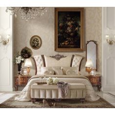 Queen and King Sized Beds Golden Angel Bedroom Set from our Venetian modern classic collection 7064