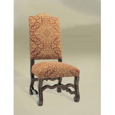 Dining Chairs Rustic Luxury Leather Furniture Red Side Chair 2