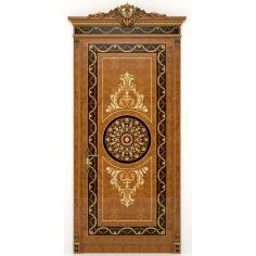 Architectural Wall & Ceiling Panels Deluxe Wooden Detailed Single Door with Medallion from our Venetian modern classic collec...