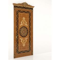 Architectural Wall & Ceiling Panels Deluxe Wooden Detailed Single Door with Medallion from our Venetian modern classic collec... 2