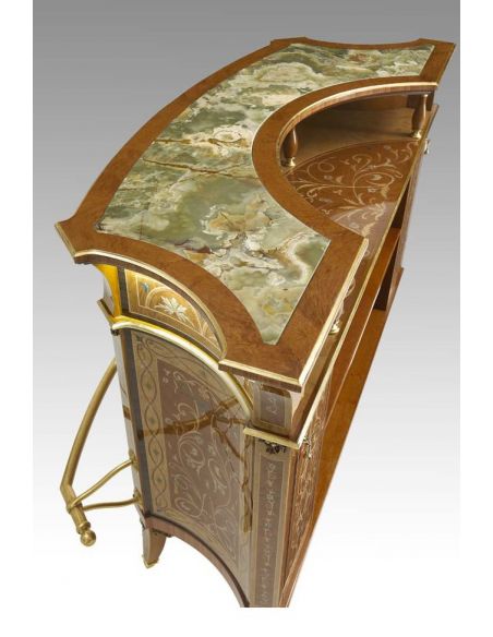 Upscale Bar Furniture Luxurious Bar and Bar Chairs from our Venetian modern classic collection 7071