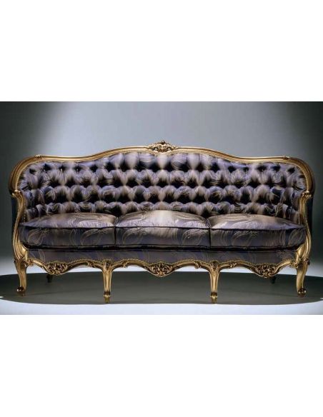 Deluxe Midnight Mystery Sofa from our European hand painted furniture collection. 7100