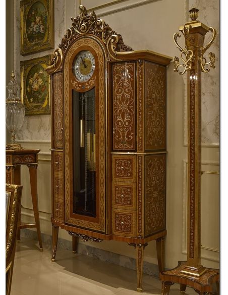 Royal and Luxurious Grandfather Clock from our Venetian modern classic collection 7016