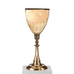 Decorative Accessories High Quality Furniture Glass Brass Hurricane
