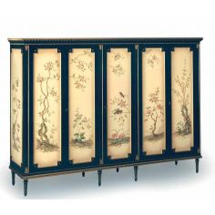 Display Cabinets and Armories The Picture of Spring Wardrobe from our European hand painted furniture collection. 7124