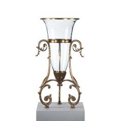Decorative Accessories Luxury Interior Decor Bullet Vase With Holder