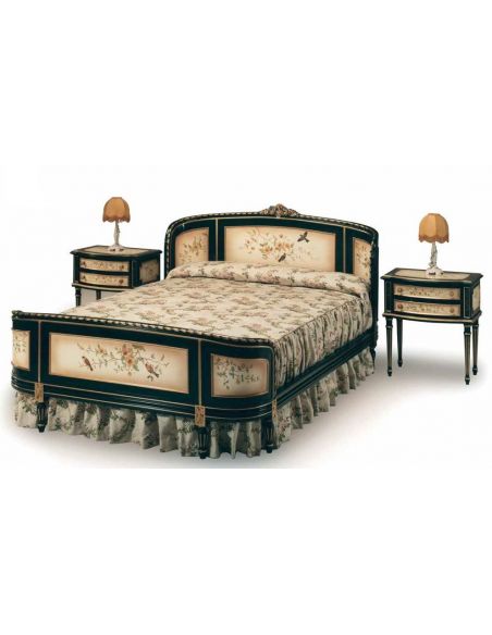 Picture of Spring Bed from our European hand painted furniture collection. 7125