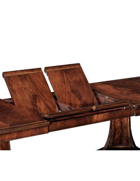 Dining Tables Luxury Mahogany and cross-banded dining table.