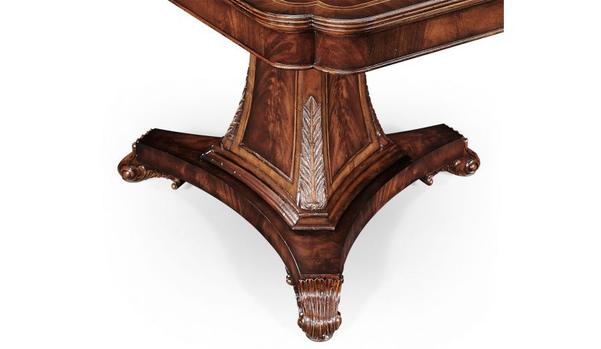 Dining Tables Luxury Mahogany and cross-banded dining table.