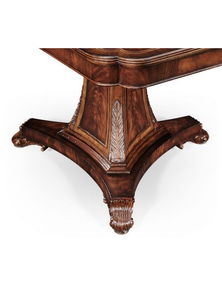Dining Tables Luxury Mahogany and cross-banded dining table.