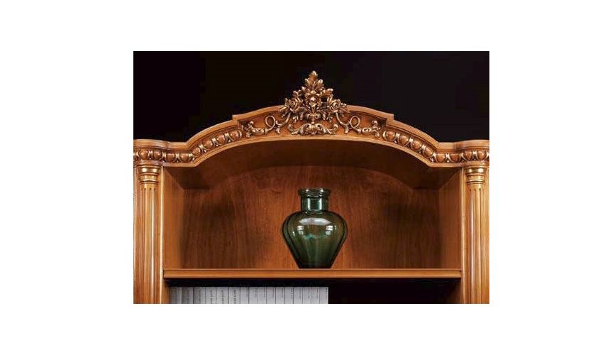 Breakfronts & China Cabinets Professional Showcase Cabinet from our European hand painted furniture collection. 7111