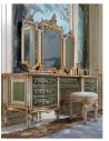 Dressing Vanities & Furnishings Jungle Gem Dressing Table with Mirrors from our European hand painted furniture collection. 7136