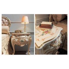 Chest of Drawers Beautiful and Bright Floral Night Tables from our European hand painted furniture collection. 7140