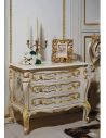 Chest of Drawers High End Floral and Golden Night Tables from our European hand painted furniture collection. 7146