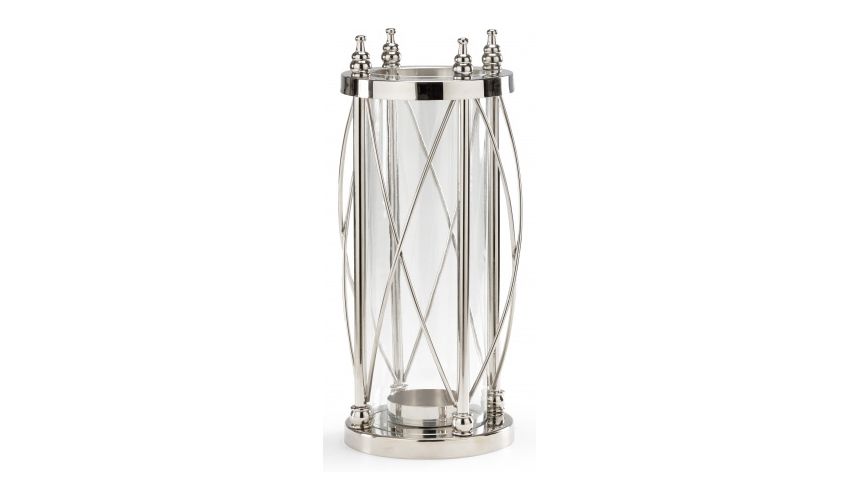 Decorative Accessories Hurricane Style Pillar Candle Stand