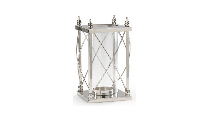Decorative Accessories Polished Nickel Lamp Cage