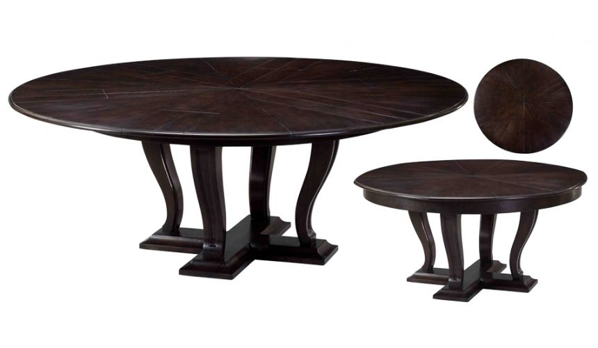 Dining Tables Dark Metropolitan Dining Table.