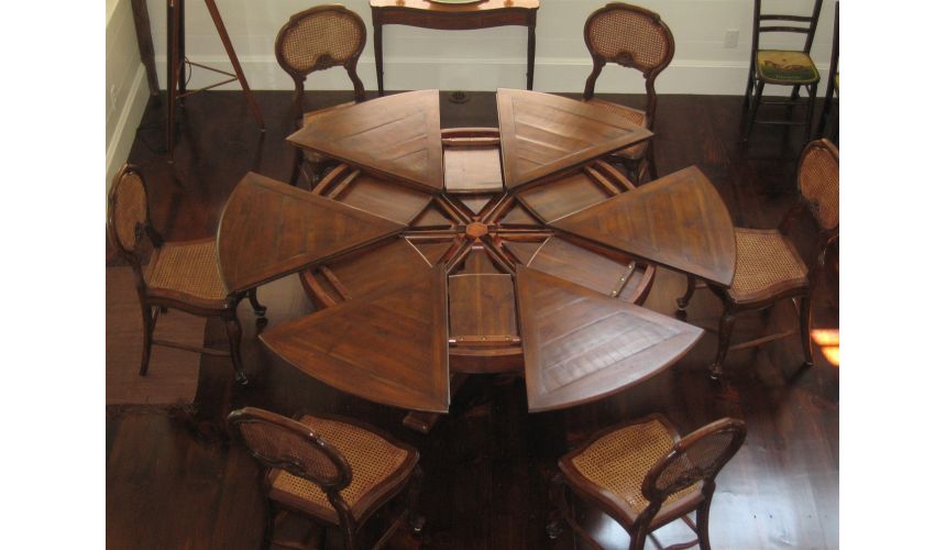 Dining Tables Solid walnut sarreid Jupe Dining Table 54