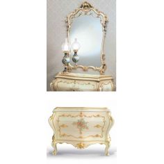 Chest of Drawers Lovely Floral Chest of Drawers and Mirror from our European hand painted furniture collection. 7225