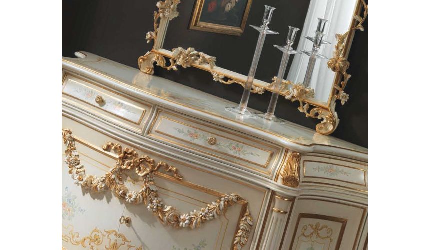 Dressing Vanities & Furnishings Luxurious Fairytale Sideboard from our European hand painted furniture collection. 7229