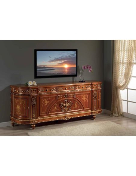 High End Classic Wooden Side Board from our European hand painted furniture collection. 7237