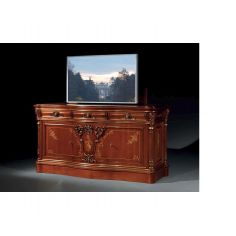 Entertainment Centers, TV Consoles, Pop Ups High End Wooden TV Unit from our European hand painted furniture collection. 7238