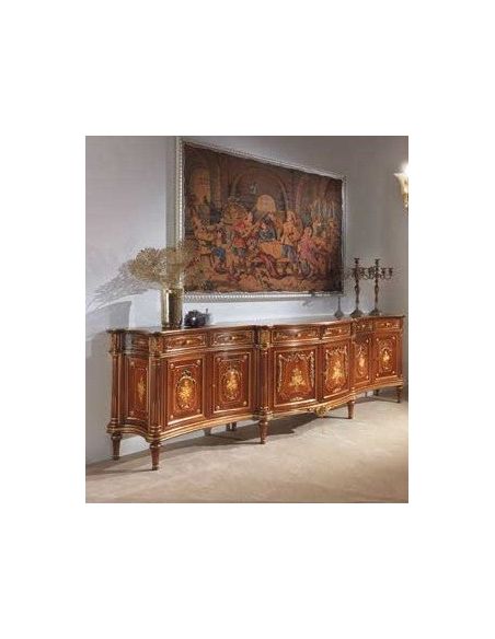 Deluxe Floral Detailed Cabinet from our European hand painted furniture collection. 7109